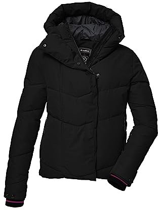 killtec Damen Skijacke/Steppjacke mit Schneefang KSW 59 WMN SKI QLTD JCKT, schwarz, 40, 39725-000