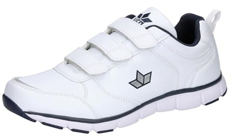 Lico Unisex Lionel V träningsskor, Vit marinblå, 2 UK