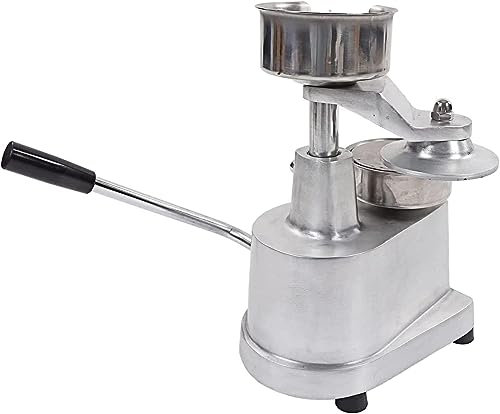HACSYP Burger Press, 100 mm Non Stick Burger Press, Manual Burger Shaping Machine, Homemade Burgers, Anti Slip Bottom Seat, Stable and Durable, for Patties, BBQ