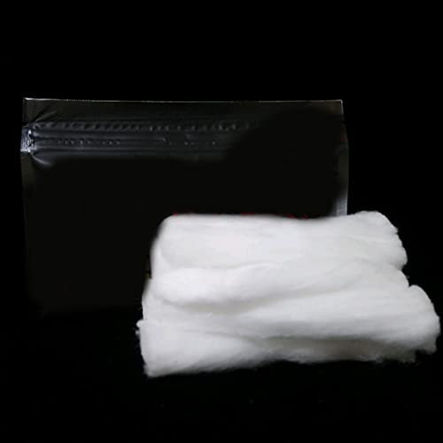 Consumibles del Atomizador de Mecha de Algodón de Tocino Orgánico, Algodón Conductor de Aceite de Alta Absorbencia para una Absorción Más Rápida