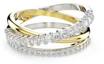 Swarovski, Hyperbola Ring, Gemischte Metalloberflächen, 58