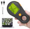 Handy-Mikroskop für Kinder, Ashfly 2,0 IPS-Bildschirm 200X tragbares Taschenmikroskop, 3 Stufen einstellbar LED Lights USB-Anschluss an PC, Mini-Mikroskop draussen-Schwarz(Bildungsgeschenk)