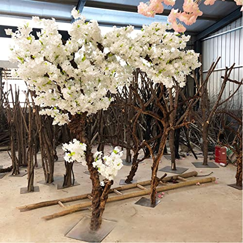 Kirschblütenbaum künstlich - Echtholzstiele, gefälschte Pflanzen für Kirschblütendekor, weinender Kirschbaum, Sakura-Baum, Kunstpflanze