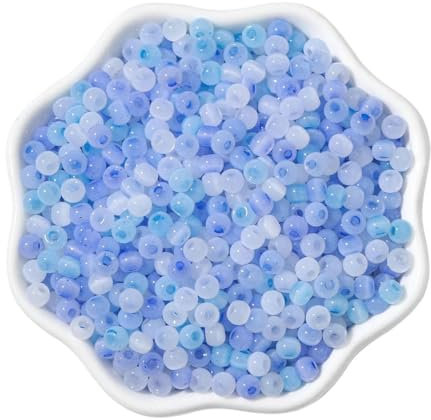 Cat Eye Stone Beads Loose Spacer Seed Beads Ice Crystal Handmade Charms for DIY Bracelets Necklace Accessories 4mm-MX4-4mm About 150Pcs