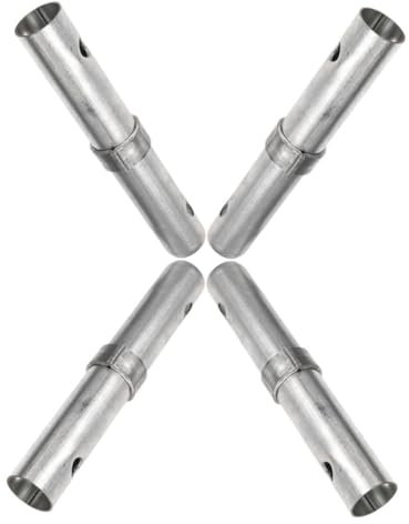 Mikikit 4 Stück Gerüst Sicherungsstifte Verzinkte Stahl Verbindungselemente Abnehmbar Für Mobile Gerüstsysteme Hohe Stabilität