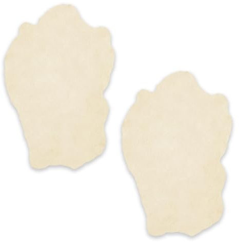 2 Pack Chamois Leathers for Car, Natural Chamois Leather, Real Shammy Leather for Car Cleaning, Polishing, and Streak-Free Drying（60 x 40cm）