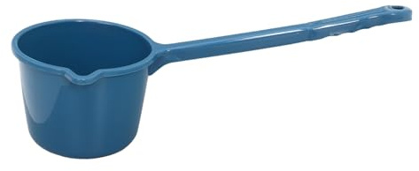 LIFKOME Mestolo Acqua in Plastica Robusto con Manico per Bagno e Cucina Mestolo Versatile per Annaffiare e Uso Domestico Design Leggero e Resistente Facile da Impugnare e Trasportare