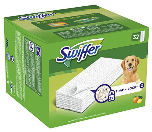 Swiffer Trockene Bodentücher Nachfüllpackung Für Haustierbesitzer, 32 Stück