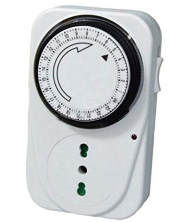 FAST WORLD SHOPPING ® Timer 24 Ore Orologio Programmabile Temporizzatore Programma Clock Spina Presa