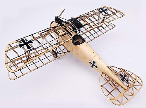 Torcster 212161 Albatross D.III 500mm Holzbaukasten Modellflugzeug Balsa Komplettset RC gelaserte Balsa Sperrholz Holz Bauteile Holzmodell