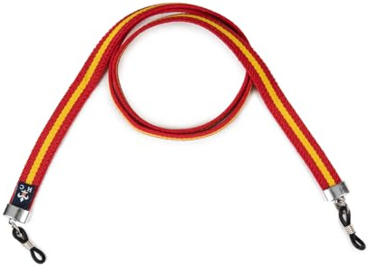Hispania Colors Colgantes para gafas y mascarillas - Pack de 2 o individuales - Elástico con bandera de España