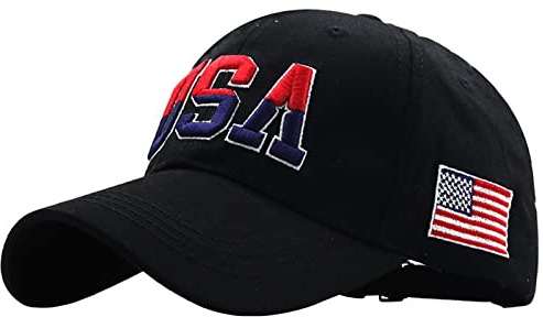 FakeFace Unisex Baseball Kappe Basecap Vintage Stickerei USA Baseball Hut Freizeit Cap Baseballmütze Hat Mützen Caps Kappe Sonnenhut Sportkappe für Damen Herren