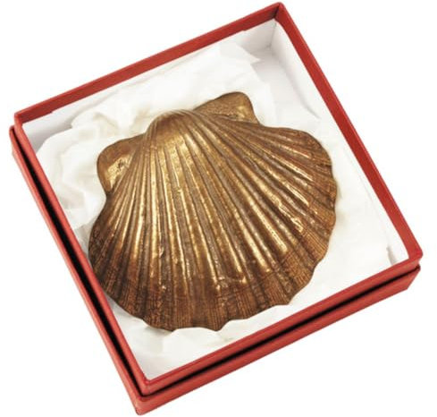 Jakobsweg [Bewahrer] Coquille Saint-Jacques en Bronze