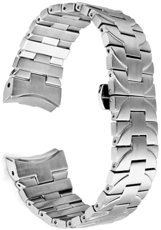 kongsou 24 mm Edelstahl-Uhrenkette für Panerai PAM441 111 Serie, Stahlarmband, Herren-Business-Armband, Zubehör