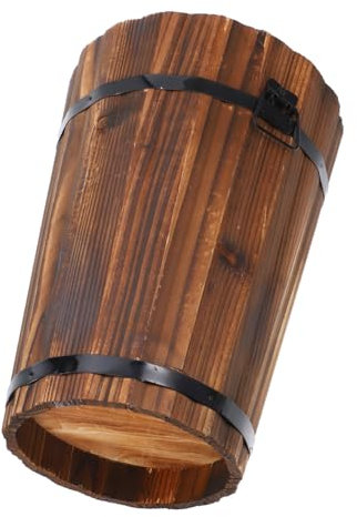 Ciieeo Schirmständer Aus Holz Aufbewahrungseimer Für Den Eingangsbereich Hotel-schirmständer Platzsparendes Design Für Zuhause