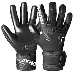 Reusch Torwarthandschuhe Erwachsene | starker Grip & präzise Passform | atmungsaktiv | für Training & Spiel | Naturrasen, Kunstrasen & Hartplatz | Attrakt Freegel Infinity