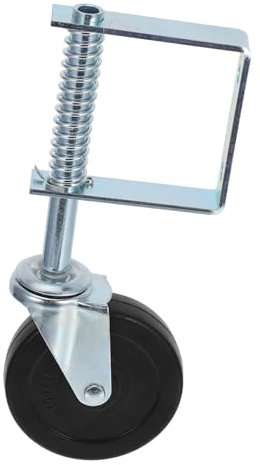 HEALEEP Torstützrad Hoftorrad Laufrad Hilfsrad Zaunrolle Torrolle Fußrad Outdoor Für Tore Und Türrahmen