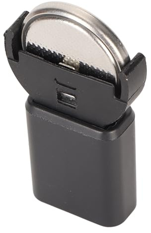 USB C Battery Charger for LIR2032, LIR1632, LIR2025 Rechargeable Batteries, 45mAh Capacity, 500 Recharge Cycles, Compatible with Key Remotes, Watches, LED Lamps