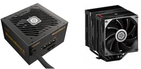 ENERMAX MARBLEBRON II 750 Watt modulares 3.1 ATX Gaming Netzteil 80PLUS Bronze & ETS-TD60D CPU Dual-Tower Kühler mit Digitalstatusanzeige Bundle; EMB750-TD60D