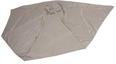 CIYODO Copertura Parasole per Ombrellone da Giardino 27 M in Poliestere Resistente al Vento Telo di Ricambio Semi-Ombrellone per Balcone Patio e Spiaggia Protezione UV