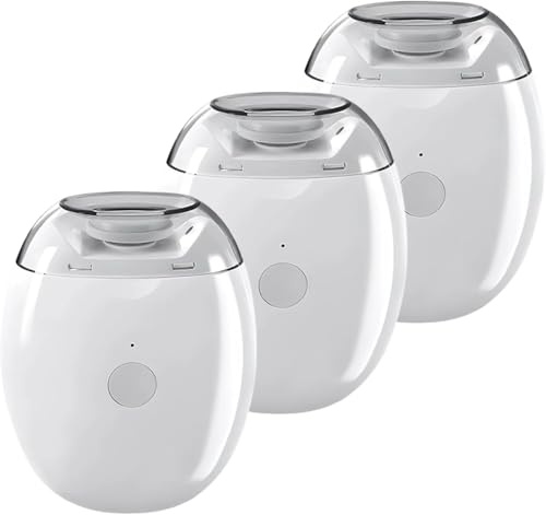 Coupe-Ongles Électrique 2026 - Ponceuse et Polisseur Automatique avec LED et 3 Vitesses, Rechargeable USB, Silencieux et Adapté à Toute la Famille (3PCS)