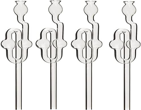 lilawelt24 Gärröhrchen aus Glas Ø8.5mm Gärrohr für Gummistopfen Gäraufsatz Gärspund Set