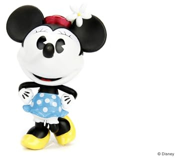 Jada Toys - Disney Minnie Maus Figur, Pop-Kultur Sammelfigur, 10 cm