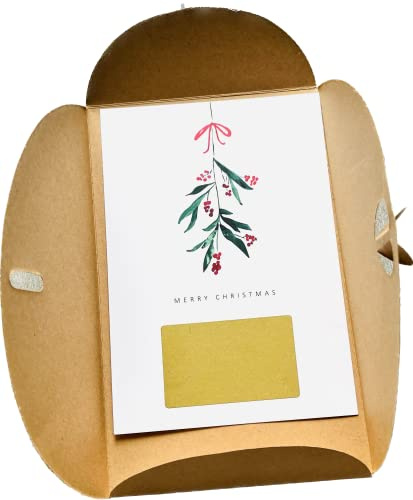 Rubbelkarte Überraschung zum selbst Beschriften Merry Christmas
