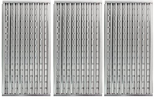 Hongso 46,7 cm Edelstahl-Emitter-Grillroste Ersatzteile für CharBroil TRU-Infrared 3 und 4 Brenner 463241314, 463257111, 463257110 463247412 463247109 4632413131 3 4666 247109 Gasgrill Modelle | Für CharBroil Tru-Infrarot 3/4-Brenner 463257110 463247412 463247109 466247109 466241313 463270512 463270909 463270912 Grills