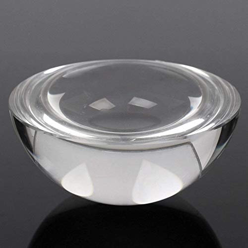 Portable 100mm Large Magnifying Glass Dome Paperweight Crystal Hemisphere Magnifier Reading Aid Commemoration Day