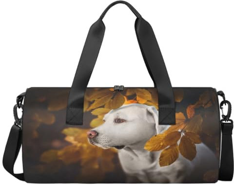 Sport-Sporttasche Labrador Retriever Hund Gepäck Tasche Tier Hunde Sport Handtasche Gym Bag Reise Seesack Reise Segeltuch Turnbeutel Wasserdicht Seesack Reise Turnbeutel für Damen und Herren, wie