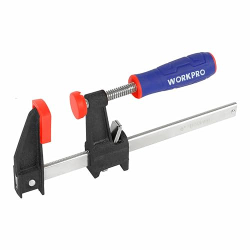 WORKPRO Schraubzwinge 30 cm, Mehrfarbig, 9 x 31 x 18 cm, S7923332