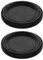 YINETTECH 2 Pièces de Rechange pour Capuchon de Corps D'appareil Photo Compatible avec Nikon F Monture d'objectif F3 FM2 F4 D6200 D5600 DF D3 D600 D810 F5 D100 D750 D70 D700