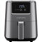 Chefman Mini friggitrice ad aria calda da 2 l – friggitrice ad aria calda salvaspazio, antiaderente e lavabile in lavastoviglie, pasti veloci e semplici, con timer digitale e promemoria di agitazione