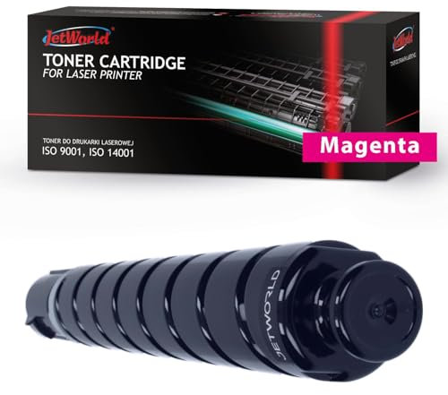 JetWorld Toner Kompatibel Canon CEXV54M 1396C002 Magenta für C3025i 8500 Seiten je Tonerkartusche, Hochwertiger Druck