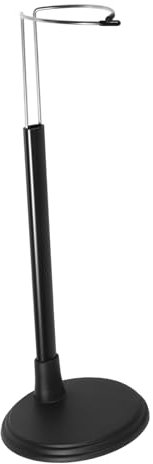 Toyvian Adjustable Doll Stand Stable Base for Dolls Portable Display Holder for Show Support Racks