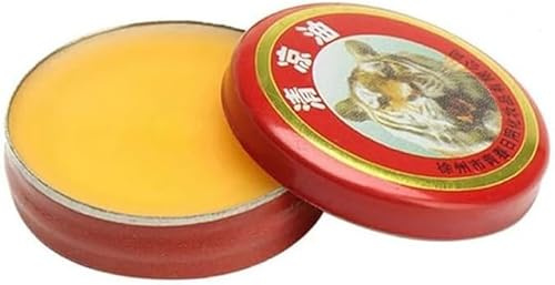 X 10-10 Pièces - Mini Baume du Tigre Rouge, 3g, Crème de Massage Chauffante pour Muscles