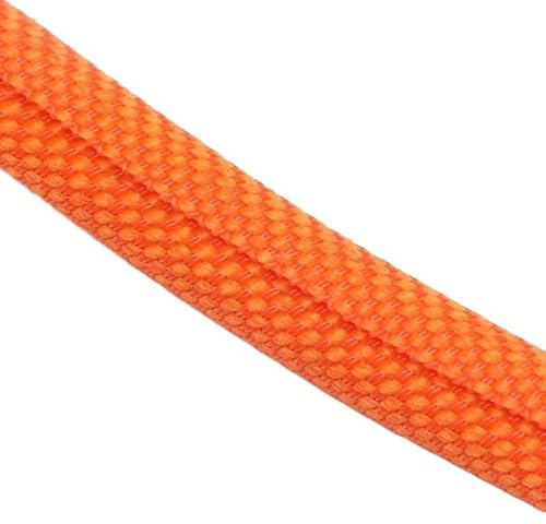 Kabelschläuche Universell 1/5 m selbstschließender, erweiterbarer, geflochtener PET-Ärmel, Kabel-Organizer, isolierte Umhüllung, Kabelschutz mit Ummantelung(Orange,3.0MM_1 Meter)