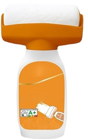 SHITOOMFE Peinture murale blanche, peinture blanche pour mur, 500 g, séchage rapide, avec brosse amovible pour plafond, élimine les taches, les rayures, à base d'eau, retouche