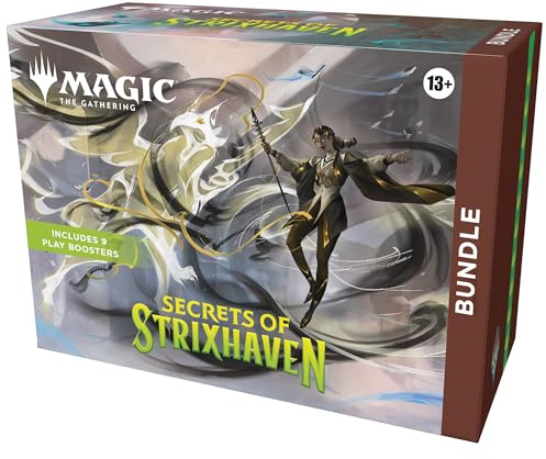 Bundle de Secretos de Strixhaven, de Magic: The Gathering (Versión en Inglés)