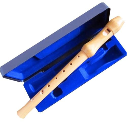 Recorder 8-Hole Soprano Wooden Recorder C Key | The sound of the flute is bright, soft, beautiful and accurate.