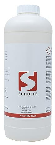 Schulte Glykol Heizungsfüllmittel für Elektrobetrieb, 1,5 Liter | Heizungsfüllmittel für elektrisch betriebene Heizkörper und Heizsysteme.