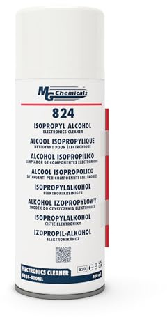 MG Chemicals 824 Isopropyl Alcohol Spray for Cleaning Electronics, 400mL Aerosol