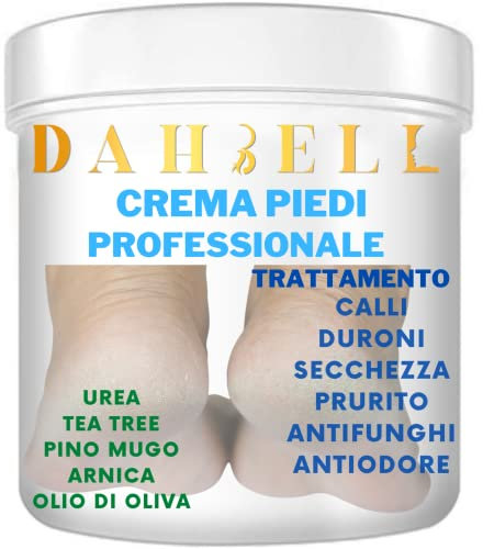 Crema piedi secchi e screpolati per rimozione calli e duroni ragadi professionale con urea extra idratante crema talloni screpolati