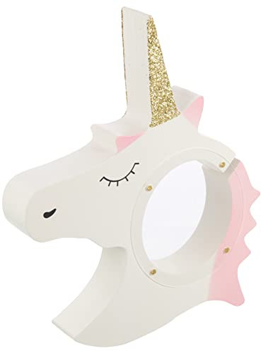 INNAL Unicorn Piggy Bank Home Decoration Desktop Decor Kids Room Decor Kids Money Jar Lovely Piggy Bank Money Saving Jar Child Decorations Acrylic Toddler Girl Piggy Banks for Kids