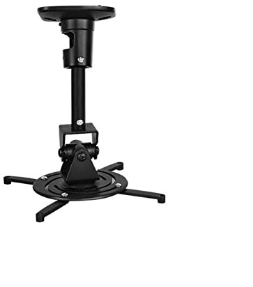 Projector Wall Mount Projector Shelf Home Heavy-duty Wall-mounted Projector Rack Office Living Room Conference Room Universal Ceiling Projector Stand can be Adjusted Freely Projector Hanger (Color :