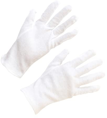 VILLFUL 12paare Baumwollhandschuhe Für Schmuckprüfung Schutzhandschuhe Für Gartenarbeit Reinigung Und Industrie Warme Arbeitshandschuhe Feuchtigkeitshandschuhe Einheitsgröße Für Hohen Trag