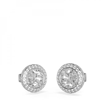 Guess Ohrringe 4G Crush JUBE04164JWRHT-U Edelstahl