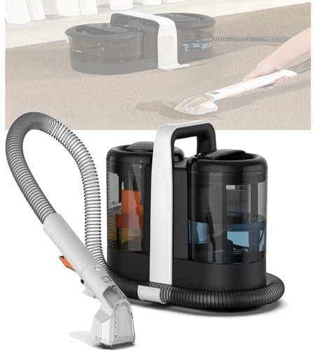 Máquina De Limpieza Doméstica, Aspiradora Multifunción, Tanque De Agua Limpia De 1500 Ml, Tanque De Aguas Residuales De 700 Ml, Adecuado Para Sofás, Alfombras, Asientos De Automóvil