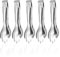 Pinze In Acciaio Inox Da 5 Pezzi, Pinze Cucchiaio E Forchetta Due In Uno, Pinze Per Pane, Pinze Per Barbecue, Pinze Per Buffet, Pinze Per Insalata